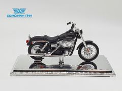 XE MÔ HÌNH HARLEY DAVIDSON 2006 Dyna Street Bob 1:18 MAISTO (ĐEN)