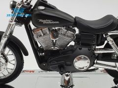 XE MÔ HÌNH HARLEY DAVIDSON 2006 Dyna Street Bob 1:18 MAISTO (ĐEN)