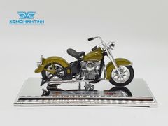 XE MÔ HÌNH HARLEY DAVIDSON 1953 74FL HYDRA GLIDE 1:18 MAISTO (XANH)