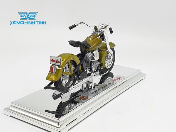 XE MÔ HÌNH HARLEY DAVIDSON 1953 74FL HYDRA GLIDE 1:18 MAISTO (XANH)