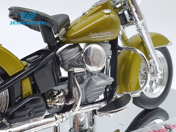 XE MÔ HÌNH HARLEY DAVIDSON 1953 74FL HYDRA GLIDE 1:18 MAISTO (XANH)