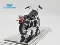 XE MÔ HÌNH HARLEY DAVIDSON 2006 FXDBI Dyna Street Bob 1:18 MAISTO (XANH ĐEN)