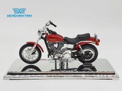 XE MÔ HÌNH HARLEY DAVIDSON FXDL Dyna Low Rider 1:18 MAISTO (ĐỎ)