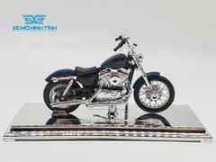 XE MÔ HÌNH HARLEY DAVIDSON 2012 XL 1200V Seventy-Two 1:18 MAISTO (XANH ĐEN)