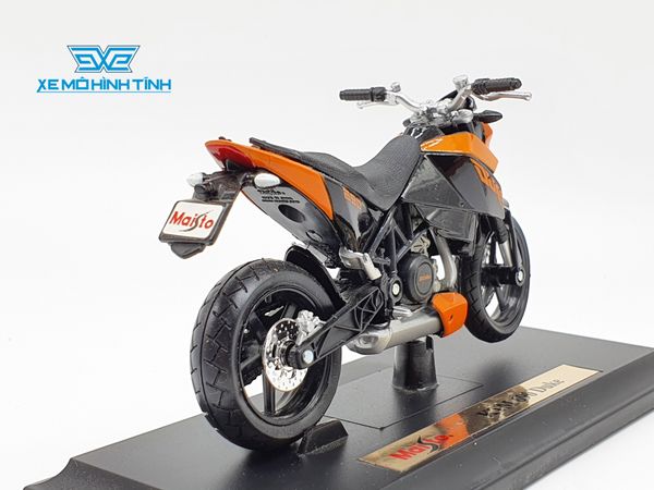 XE MÔ HÌNH KTM 690 DUKE 1:18 MAISTO (CAM)