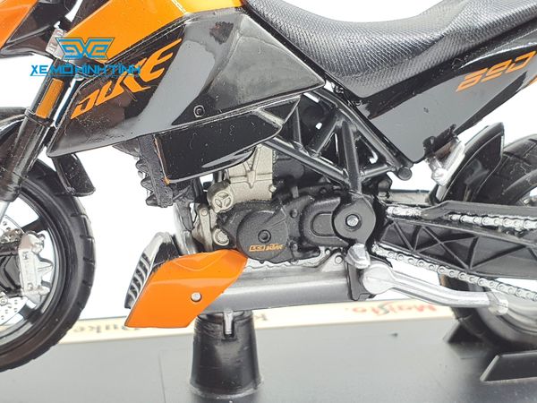 XE MÔ HÌNH KTM 690 DUKE 1:18 MAISTO (CAM)