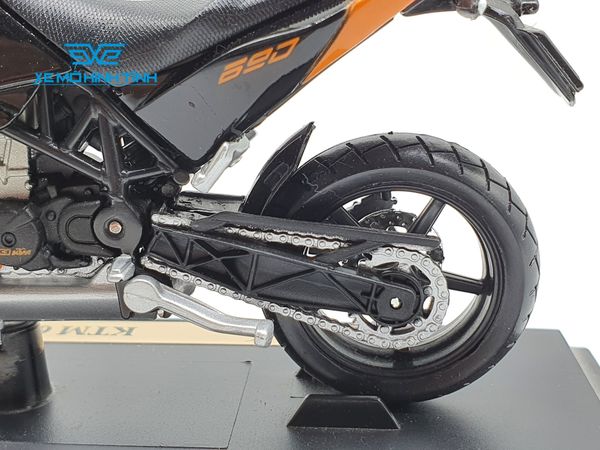 XE MÔ HÌNH KTM 690 DUKE 1:18 MAISTO (CAM)