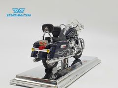 XE MÔ HÌNH HARLEY DAVIDSON 2002 FLHRSEI CVO Custom 1:18 MAISTO (XANH ĐEN)