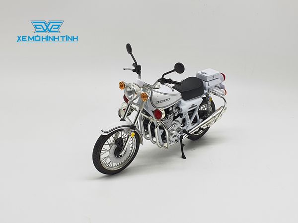 XE MÔ HÌNH KAWASAKI 750 RS-P POLICE 1:12 JOYCITY (TRẮNG)