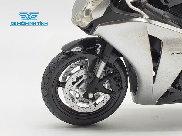 XE MÔ HÌNH HONDA CBR1000RR 1:12 JOYCITY (BẠC)