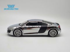 XE MÔ HÌNH AUDI R8 1:24 WELLY (CROM)