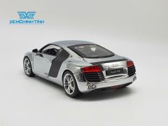 XE MÔ HÌNH AUDI R8 1:24 WELLY (CROM)