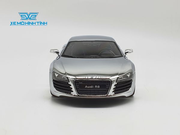 XE MÔ HÌNH AUDI R8 1:24 WELLY (CROM)