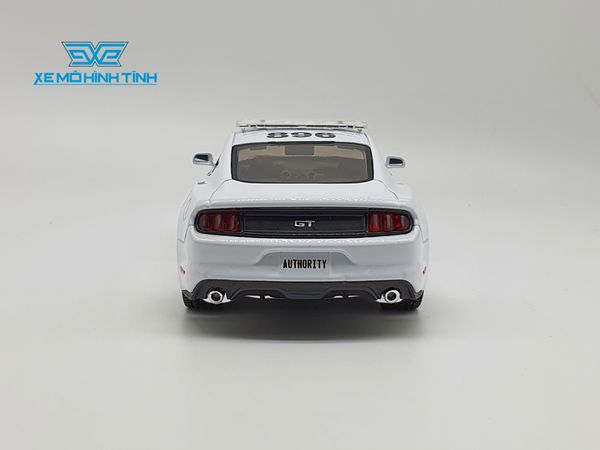 Xe Mô Hình Ford Mustang Gt Police 2015 1:24 Maisto (Trắng)