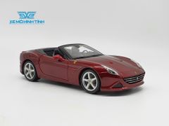 XE MÔ HÌNH FERRARI CALIFORNIA T OPEN TOP 1:24 BBURAGO (ĐỎ)