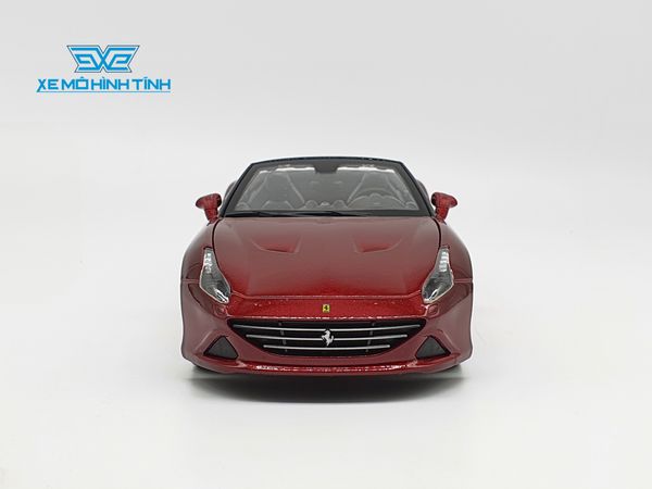 XE MÔ HÌNH FERRARI CALIFORNIA T OPEN TOP 1:24 BBURAGO (ĐỎ)