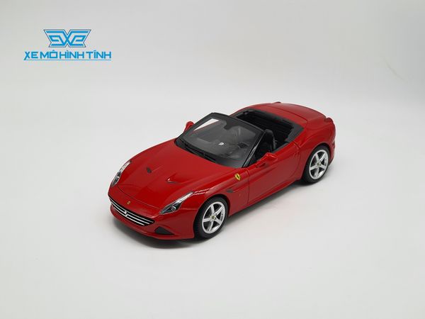 XE MÔ HÌNH FERRARI CALIFORNIA T SPIDER 1:18 BBURAGO (ĐỎ)