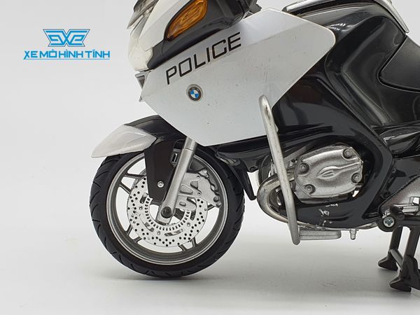 XE MÔ HÌNH BMW R1200 RT-P.U.S POLICE 1:12 NEWRAY (TRẮNG)