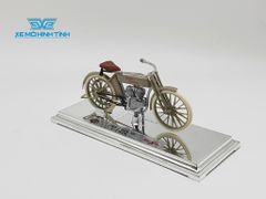 XE MÔ HÌNH HARLEY DAVIDSON 1909 TWIN 5D V-Twin 1:18 Maisto (XÁM)