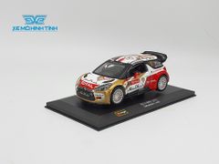 XE MÔ HÌNH DS 3 WRC 2013 Sebastien Loeb #1 1:32 Bburago