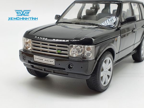 XE MÔ HÌNH LAND RANGE ROVER 1:24 WELLY (ĐEN)