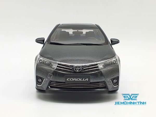 XE MÔ HÌNH TOYOTA COROLLA 2014 1:18 PAUDI (XÁM)