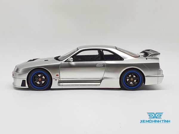 XE MÔ HÌNH NISMO GTR-LM R33 1:18 OTTO (BẠC)