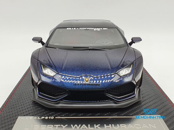 XE MÔ HÌNH LAMBORGHINI HURACAN LIBERTY WALK 1:18 GSMODEL (ĐEN)