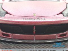 Xe Mô Hình Ferrari 458 LB 1/18 Liberty Walks Màu Hồng