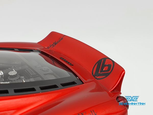 Xe Mô Hình Ferrari F430 Liberty Walks 1:18 LB ( Đỏ Đô )