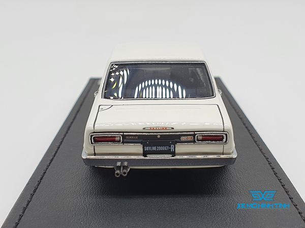 Xe Mô Hình Nissan Skyline 2000 GT-R ( PGC10 ) 1:43 Ignition Model ( Trắng )