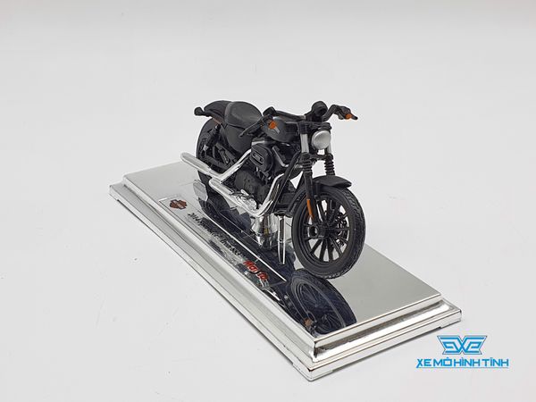 XE MÔ HÌNH HARLEY DAVIDSON 2014 SPORTSTER IRON 883 1:18 ( ĐEN) MAISTO