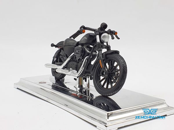 XE MÔ HÌNH HARLEY DAVIDSON 2014 SPORTSTER IRON 883 1:18 ( ĐEN) MAISTO