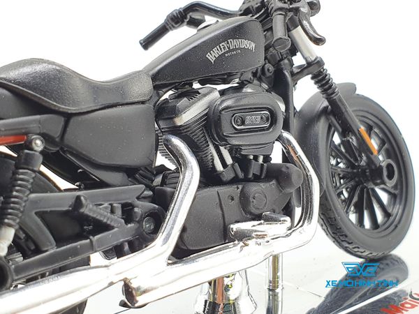 XE MÔ HÌNH HARLEY DAVIDSON 2014 SPORTSTER IRON 883 1:18 ( ĐEN) MAISTO