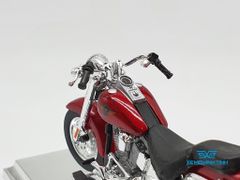 XE MÔ HÌNH HARLEY DAVIDSON 2004 FLSTFI Fat Boy 1:18 MAISTO (ĐỎ)