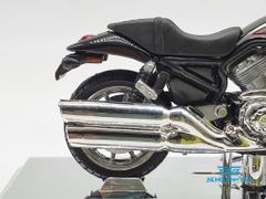 XE MÔ HÌNH HARLEY DAVIDSON 2006 VRSCR Street Rod 1:18 MAISTO (ĐEN)