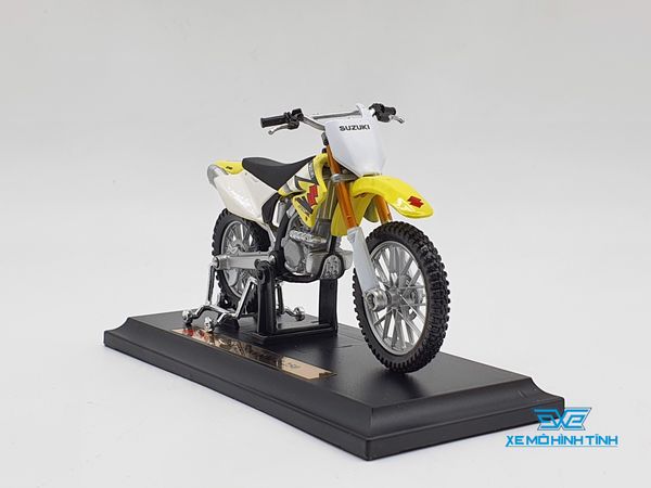 XE MÔ HÌNH SUZUKI RM-Z250 1:18 MAISTO (VÀNG)