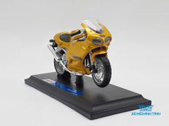 XE MÔ HÌNH TRIUMPH DAYTONA 955i 1:18 MAISTO (VÀNG)