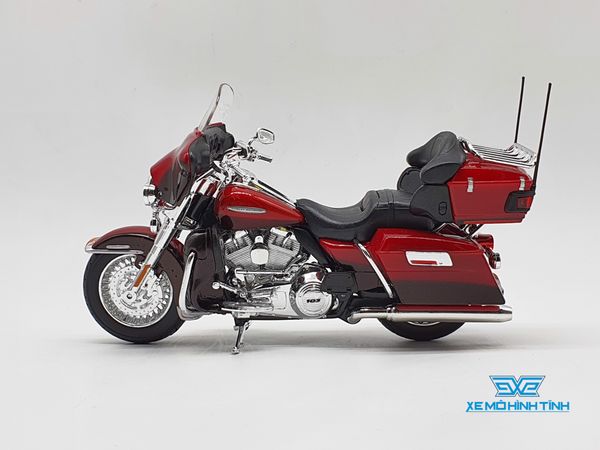 XE MÔ HÌNH HARLEY DAVIDSON 2013 FLHTK ELECTRA GLIDE ULTRA LIMITED 2013 1:12 MAISTO (ĐỎ)