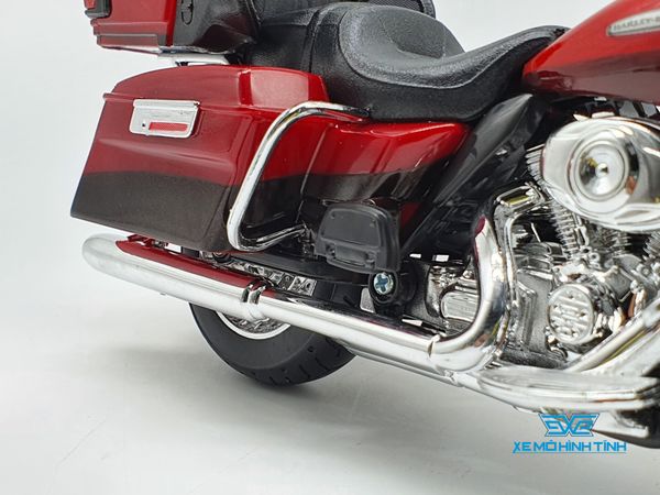 XE MÔ HÌNH HARLEY DAVIDSON 2013 FLHTK ELECTRA GLIDE ULTRA LIMITED 2013 1:12 MAISTO (ĐỎ)