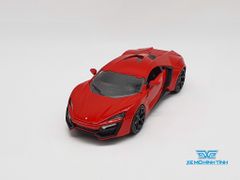 XE MÔ HÌNH LYKAN HYPERSPORT 1:24 JADA (ĐỎ)