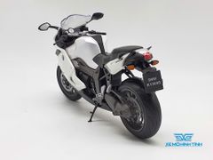 XE MÔ HÌNH BMW K1300S 1:10 WELLY (TRẮNG)