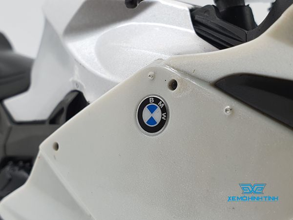 XE MÔ HÌNH BMW K1300S 1:10 WELLY (TRẮNG)