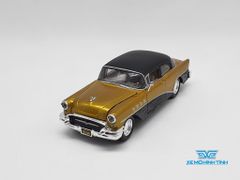 XE MÔ HÌNH BUICK CENTURY 1955 1:24 MAISTO (GOLD)