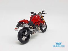 XE MÔ HÌNH DUCATI MONSTER 696 1:12 MAISTO (ĐỎ)