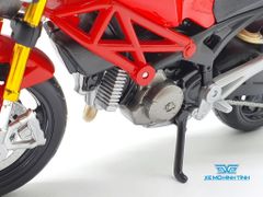 XE MÔ HÌNH DUCATI MONSTER 696 1:12 MAISTO (ĐỎ)