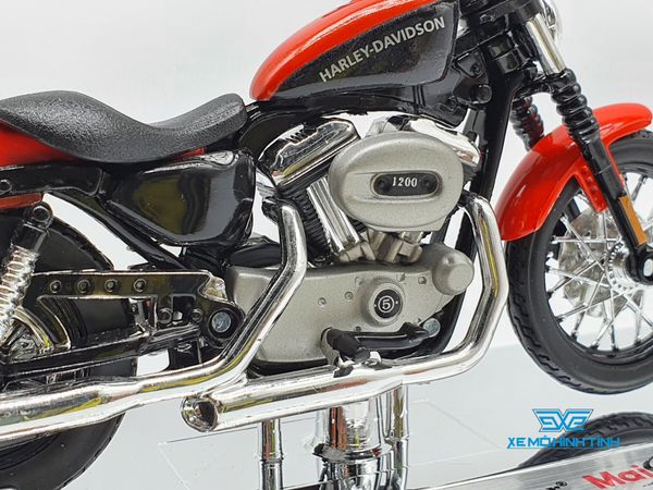 XE MÔ HÌNH HARLEY DAVIDSON XL 1200N NIGHTSTER ( CAM ) 1:18 MAISTO