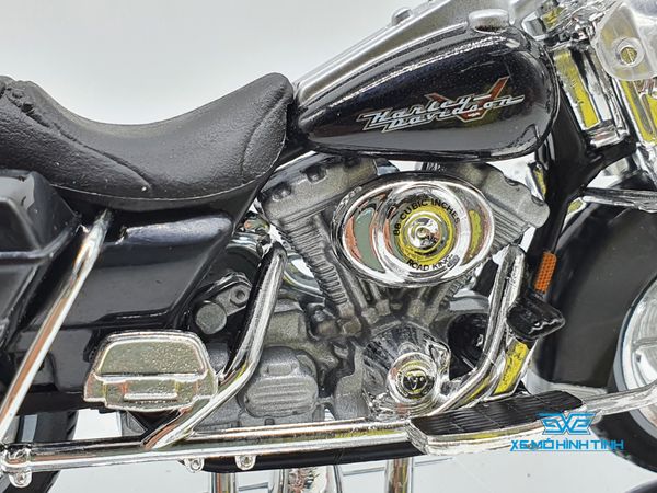 XE MÔ HÌNH HARLEY DAVIDSON 1999 FLHR ROAD KING 1:18 ( ĐEN ) MAISTO