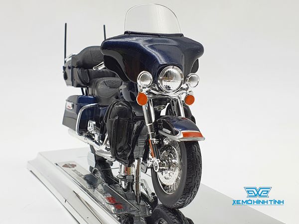 XE MÔ HÌNH HARLEY DAVIDSON 2013 ELHTK ELECRTRA GLIDE UITRA LIMITED 1:18 ( XANH) MAISTO