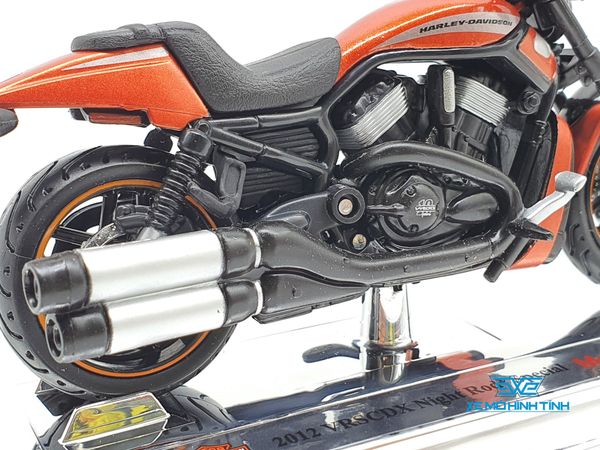 XE MÔ HINH HARLEY DAVIDSON 2012 VRSCDX NIGHT ROD SPECIAL 1:18 ( CAM) MAISTO